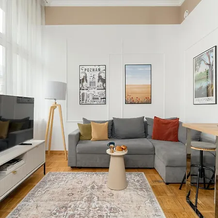 Apartament Jasne Studia Very Berry W Centrum Poznania By Renters Poznań