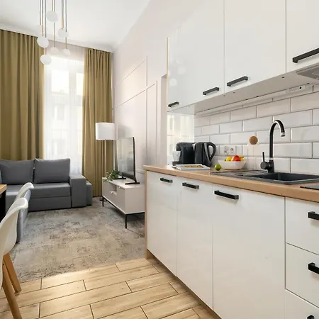 Апартаменты Jasne Studia Very Berry W Centrum Poznania By Renters *